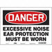 Safety Sign 10 in x 14 in Vinyl