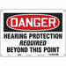 Safety Sign 10 inx14 in Aluminum