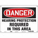 Safety Sign 10 in x 14 in Polyethylene