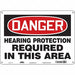 Safety Sign 10 in x 14 in Aluminum