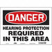 Safety Sign 10 in x 14 in Vinyl