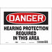 Safety Sign 7 inx10 in Vinyl