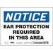 Safety Sign 5 in x 7 in Vinyl