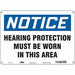 Safety Sign 10 inx14 in Polyethylene