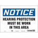 Safety Sign 7 inx10 in Vinyl