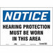 Safety Sign 10 inx14 in Vinyl