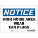 Safety Sign 7 in x 10 in Vinyl