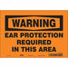 Safety Sign 7 inx10 in Vinyl