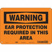 Safety Sign 7 in x 10 in Aluminum