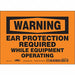 Safety Sign 5 in x 7 in Vinyl