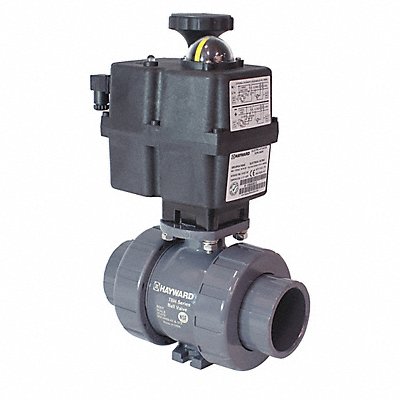 Electronic Ball Valve 3/4 Pipe PVC Ball