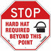 Safety Sign 24 in x 24 in Aluminum