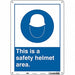 Safety Sign 14 inx10 in Polyethylene