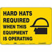 Safety Sign 10 inx14 in Polyethylene