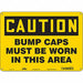Safety Sign 10 inx14 in Polyethylene