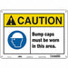 Safety Sign 10 inx14 in Aluminum