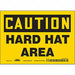 Safety Sign 5 inx7 in Vinyl