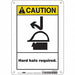 Safety Sign 10 in x 7 in Aluminum