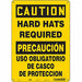 Safety Sign 14 in x 10 in Polyethylene