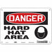 Safety Sign 7 in x 10 in Aluminum