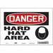 Safety Sign 7 inx10 in Vinyl