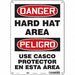 Safety Sign 14 inx10 in Aluminum