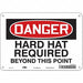 Safety Sign 7 in x 10 in Aluminum