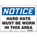 Safety Sign 10 inx14 in Aluminum