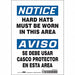 Safety Sign 10 in x 7 in Vinyl