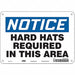 Safety Sign 7 in x 10 in Aluminum