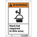 Safety Sign 10 in x 7 in Aluminum