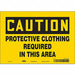 Safety Sign 7 inx10 in Vinyl