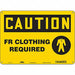 Safety Sign 10 inx14 in Polyethylene