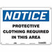 K0689 Safety Sign 10 in x 14 in Aluminum