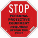 Safety Sign 24 inx24 in Polyethylene