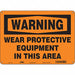 Safety Sign 10 in x 14 in Aluminum