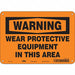 Safety Sign 7 in x 10 in Polyethylene