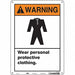 Safety Sign 14 in x 10 in Aluminum