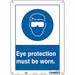 Safety Sign 14 in x 10 in Aluminum