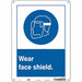 Safety Sign 14 in x 10 in Aluminum