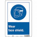 Safety Sign 14 in x 10 in Vinyl