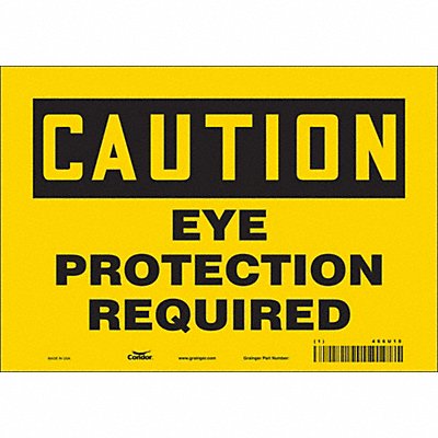 K0276 Safety Sign 7 inx10 in Vinyl