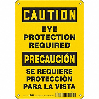 Safety Sign 10 inx7 in Aluminum
