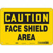 Safety Sign 7 in x 10 in Aluminum