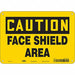 Safety Sign 7 inx10 in Polyethylene