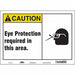 Safety Sign 10 in x 14 in Vinyl