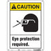 Safety Sign 14 in x 10 in Polyethylene