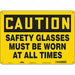 Safety Sign 10 inx14 in Aluminum