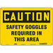 Safety Sign 10 inx14 in Aluminum