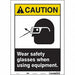 Safety Sign 14 inx10 in Vinyl